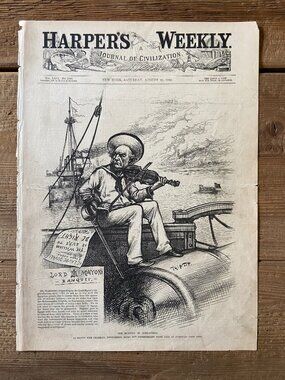 Harpers Weekly, Thomas Nast, Political Cartoon